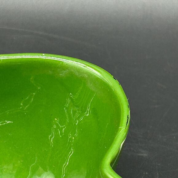 Shawnee USA 151 Planter Butterfly Shaped Swirly Design Vintage Pine Green (F) - Picture 3 of 5